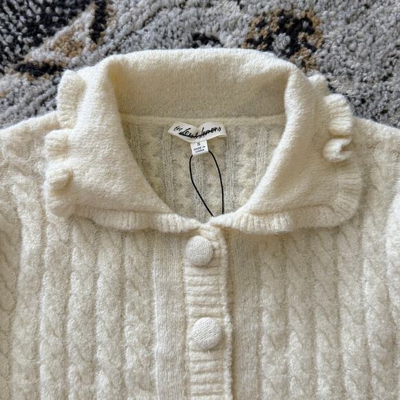 For Love & Lemons Dawn Ruffle Collar Cardi - Picture 5 of 7